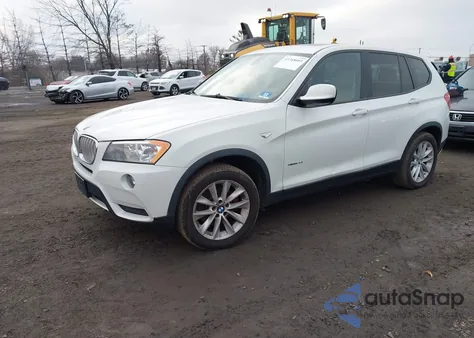 2013 BMW X3 xDrive28I из США, поврежденный, VIN 5UXWX9C51D0A26082